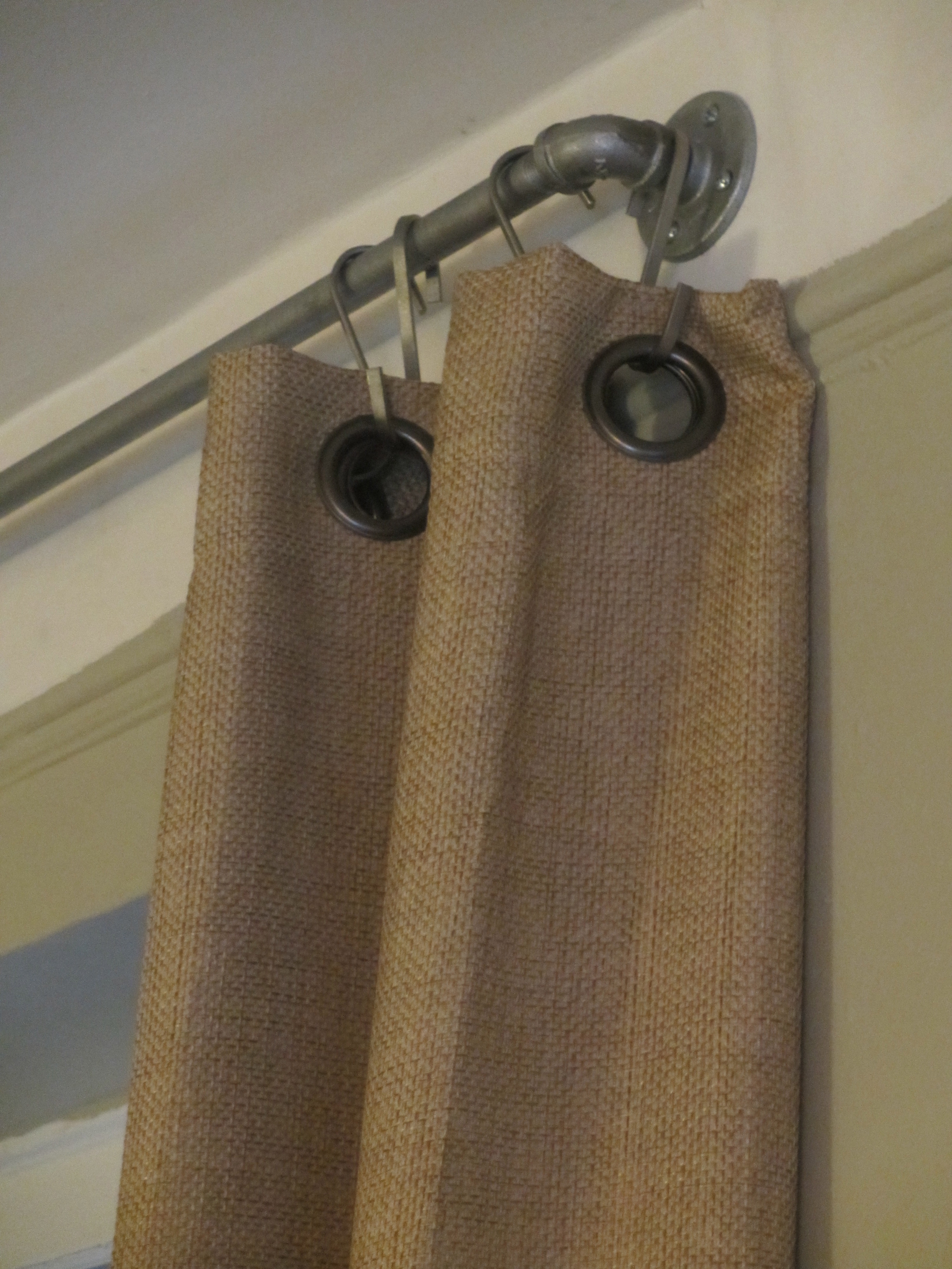 How To Sew A Curtain Using Pipe for Curtain Rods